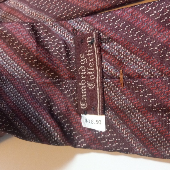 Cambridge collection silk tie - Picture 4 of 5